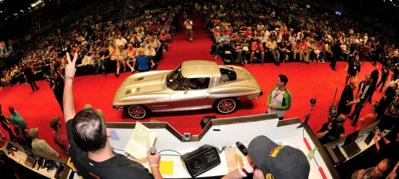 The Mecum Auction is going on now in Austin, TX