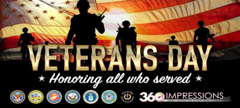 Happy Veterans Day! Here’s a list of Veterans Day Free Meals and Discounts.