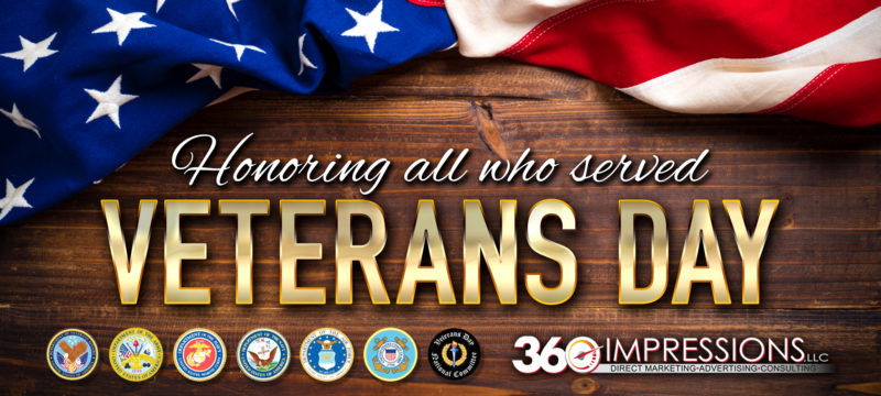 Veterans Day Free Meals and Discounts.